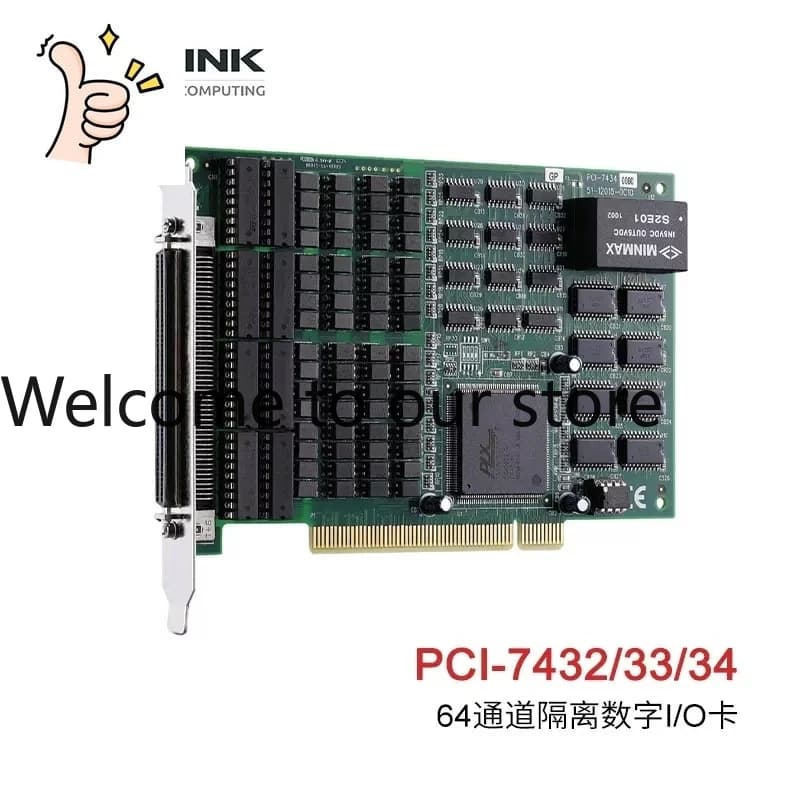 Nuova scheda di acquisizione DIO a 64 canali ADLINK/ADLINK PCI-7432/7433/7434