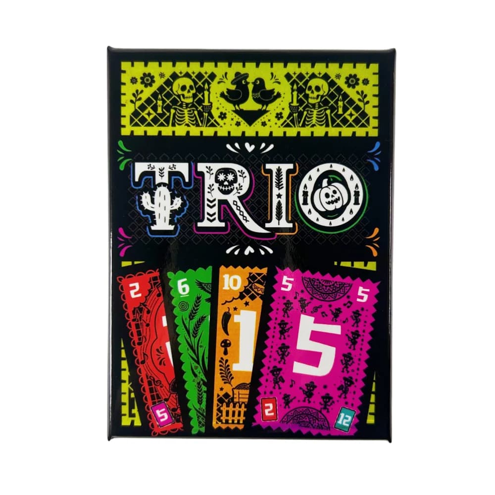 TRIO Strategic Table Game, Fun with Cards for Families and Party between Friends, Table Game for 3-6 Players, Entertainment for All Ages