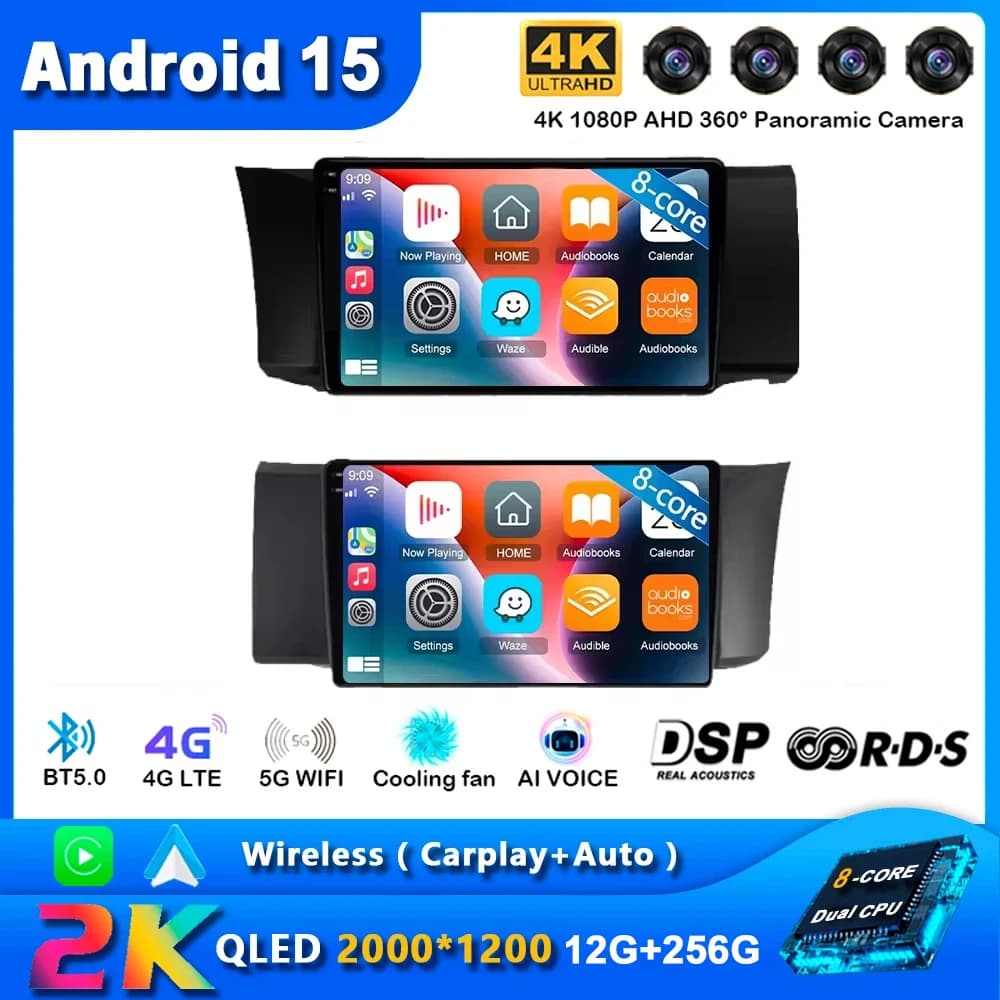 Android 15 Carplay Autoradio Per Toyota GT 86 Per Subaru BRZ 2012 - 2016 Navigazione GPS Lettore Multimediale Stereo WiFi + 4G BT DSP