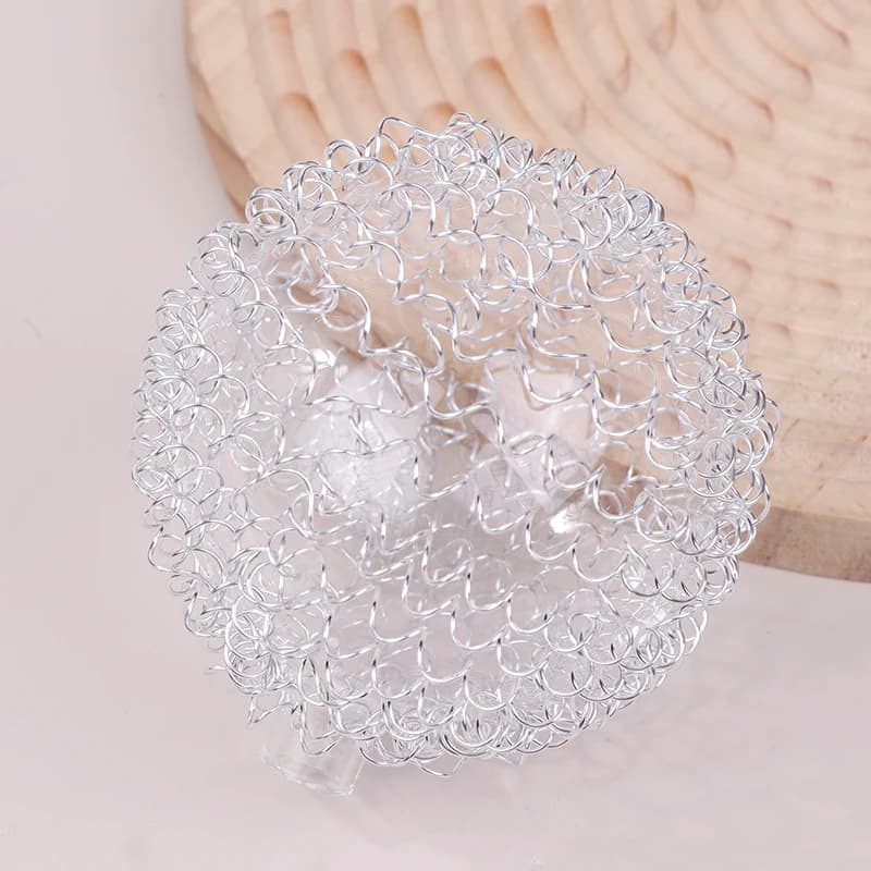 1pc Filo di Alluminio Sfera di Vetro Paralume di Ricambio Per G4 Lampada Da Soffitto Illuminazione Da Tavolo G4 Filo Luce Ombra 10mm Apertura Fitter