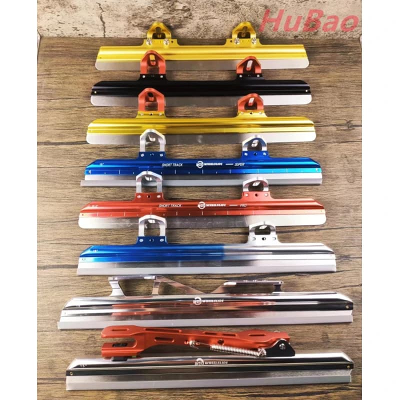 Pattinaggio su pista corta proporzionale con lama da ghiaccio 355/380/410/430mm Pista lunga Lama da ghiaccio Lussazione Lama da ghiaccio Pattinaggio di velocità