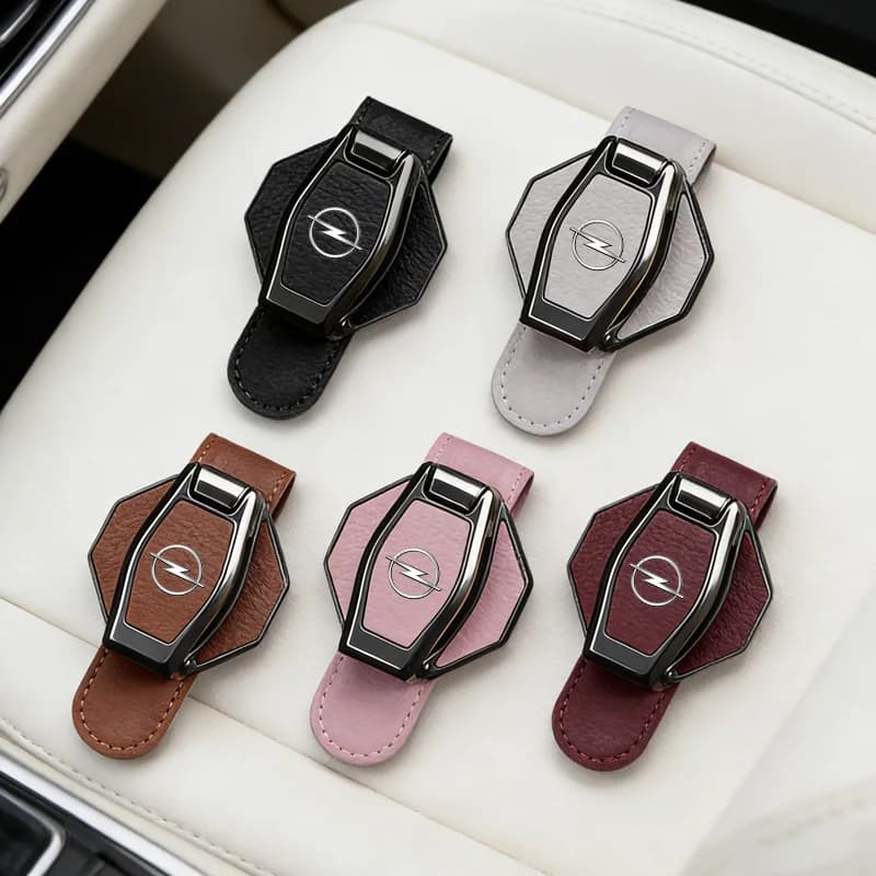 Clip Porta Occhiali da Sole e Porta Biglietti per Auto, Supporto Fissaggio per Opel Astra J, Insignia, Astra G, Corsa, Zafira B, Mokka, Vivaro, Meriva