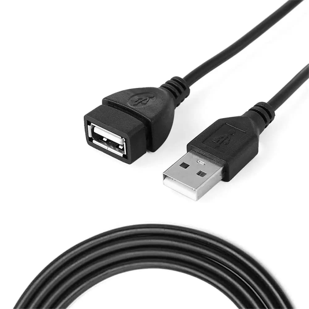 NUOVO PC portatile maschio-femmina nucleo di sincronizzazione dati cavo di prolunga USB cavo USB cavo di ricarica super veloce