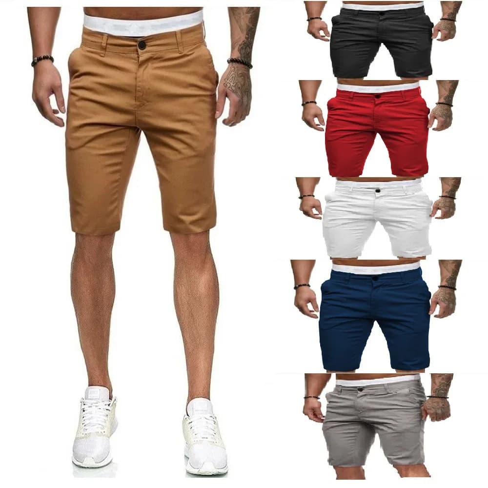 Nuovi Pantaloncini Estivi da Uomo Casual Slimming DK328 Speciali P30 a Vita Media Stampati Sportivi in Tessuto Spesso a Gamba Dritta