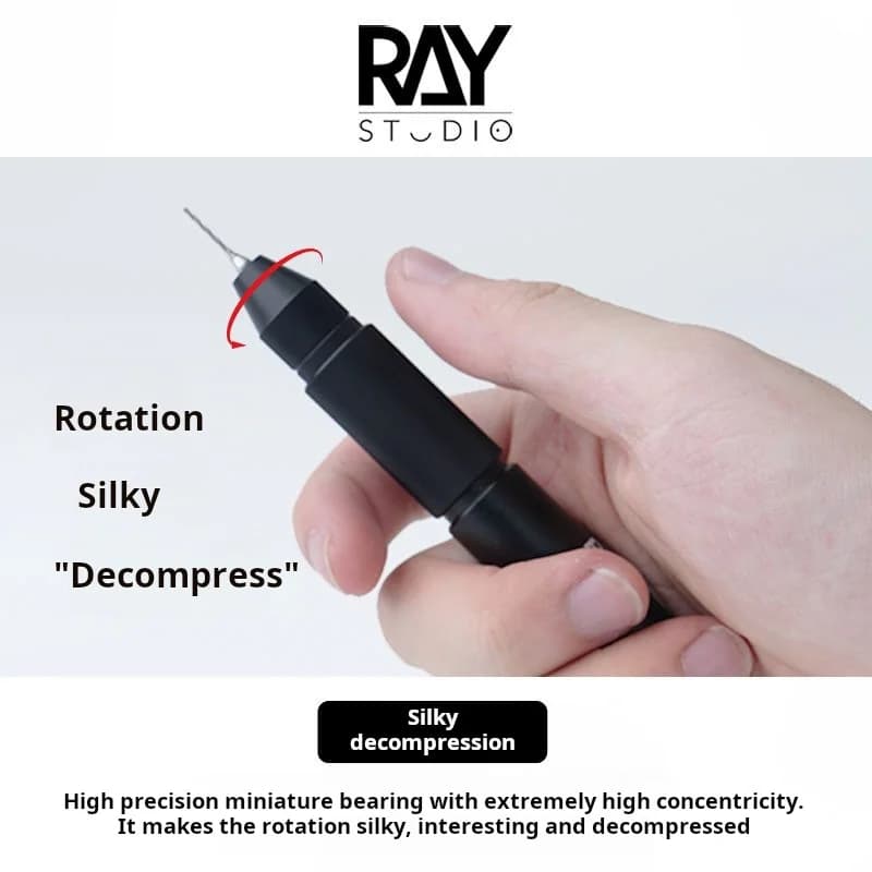 RAYSTUDIO RHD-01 Trapano a mano da cabina 0.1 ~ 3.2mm Set di punte da trapano per modello in scala Gundam Costruzione di strumenti per hobby di perforazione artigianale a mano