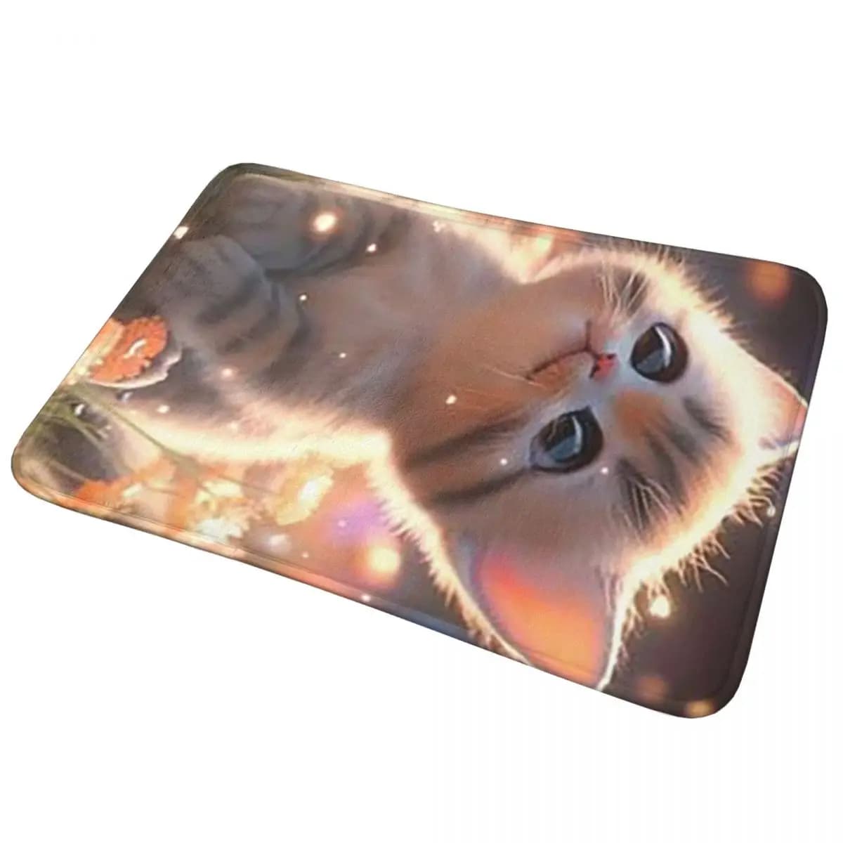 Simpatico gatto antiscivolo zerbino tappetino antiusura tappeto per ingresso cucina casa camera da letto tappetini
