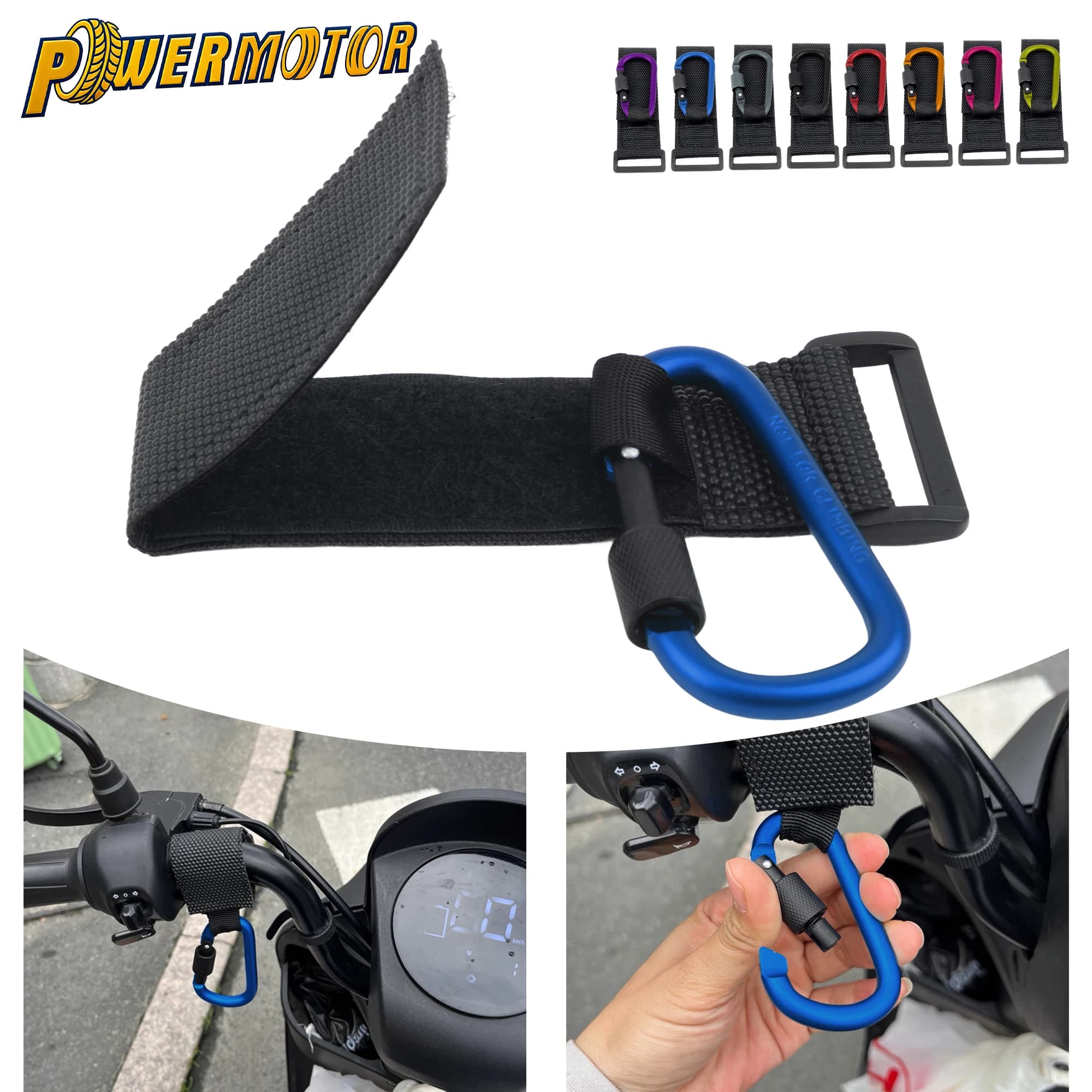 Hook for Hanging Handlebar Motorcycle with Lock 30 kg Load Hook for Scooter Bike Bike Electric Vehicle Bag for storing helmet objects