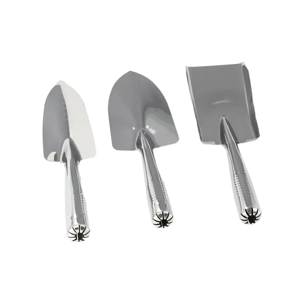 For Flowers Planting Potting Soil Scoop Gardening Tool Garden Trowel Sharp-nosed Shovel Square Spade Gardening Shovel