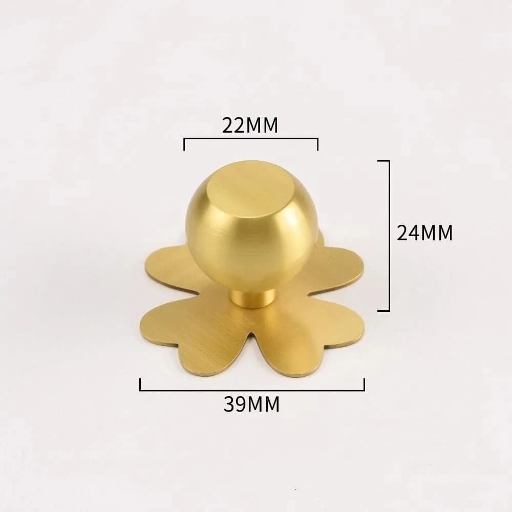 Maniglie per Cassetti in Ottone Minimaliste Moderne, Struttura Robusta in Ottone Premium, Maniglie in Stile Francese, Aspetto Sofisticato