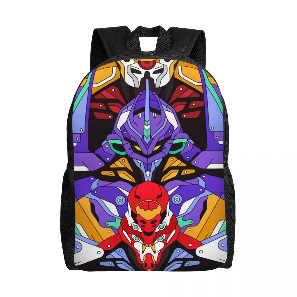 Zaino per laptop personalizzato Manga Evangeliones Uomo Donna Zaino casual per borsa per studenti della scuola universitaria