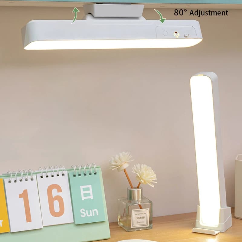 Lampada da tavolo verticale a LED 20W 5V USB 25CM lampade da tavolo ricaricabili per la protezione degli occhi lampada da parete portatile per la lettura della camera da letto