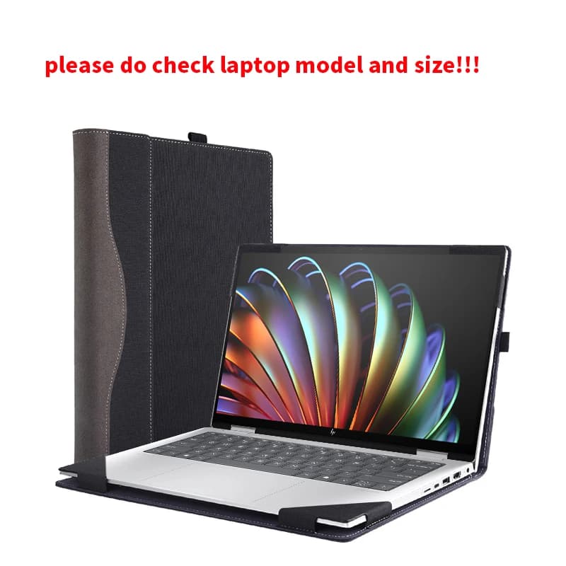 Custodia protettiva per laptop per Hp Envy x360 14 2-in- Laptop 14-fa 14-fc Spectre 14-eu Ultrabook Custodia staccabile per notebook Borsa per PC Pu Skin