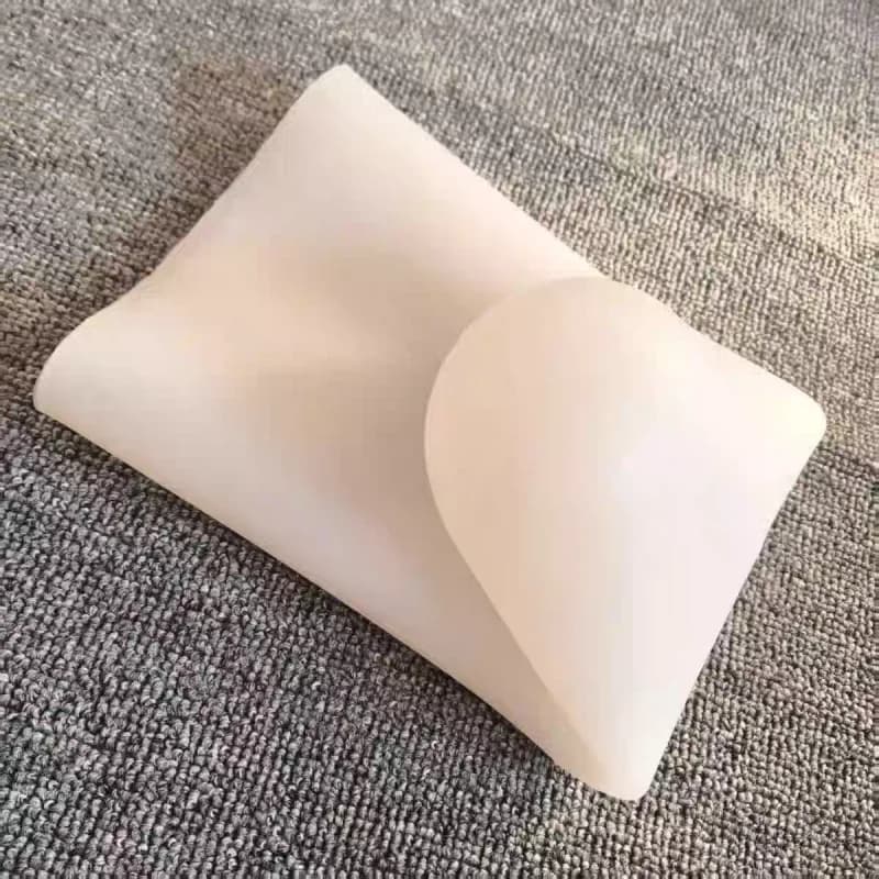 3mm Thick Soft White Silicone Gel Prosthesis Socks Artificial Leg Liner Skin Care Sleeve for Residual Limb Sizes S M L XL