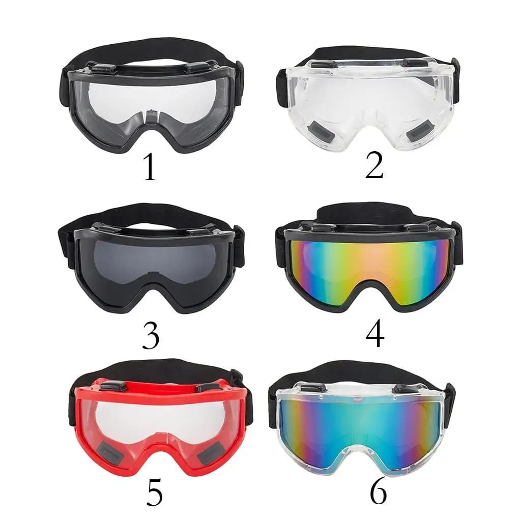 Occhiali da moto Occhiali da sci sportivi antigraffio resistenti alla polvere