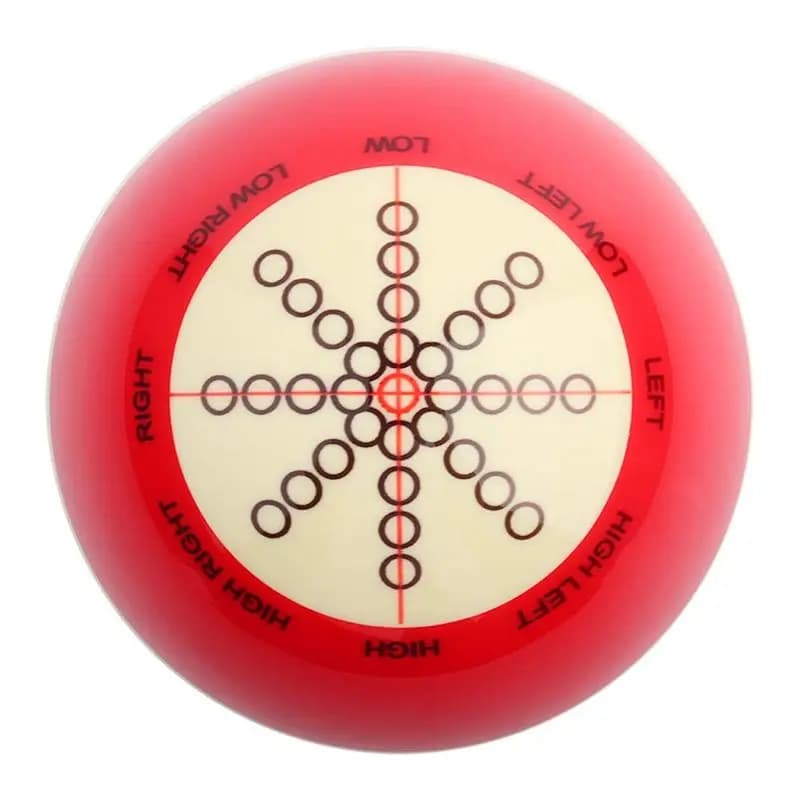 -[Cilae-17R] Standard Pool 52.5Mm Billiard Cue Ball Billiards Spot Pool Snooker Practice Training Cue Balls Sports For Beginner