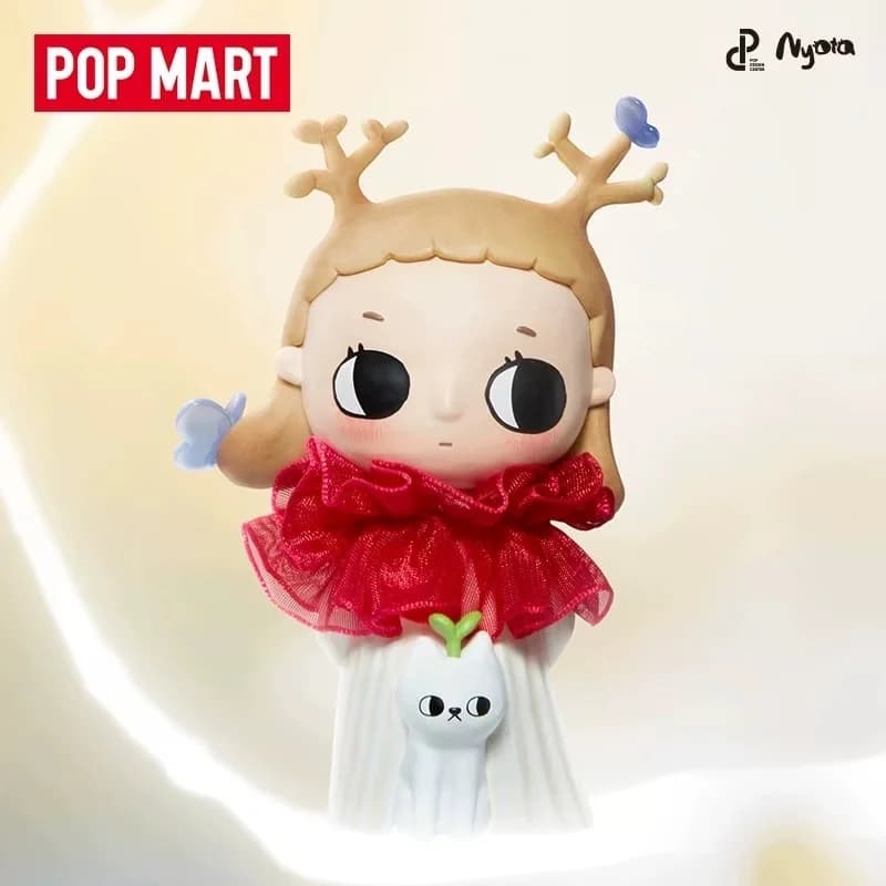 POP MART Original Nyota I AM THE SEASONS Series Blind Box Mystery Box Statuette Anime Carine Giocattoli da Scrivania Decorazioni Modello Regali di Compleanno