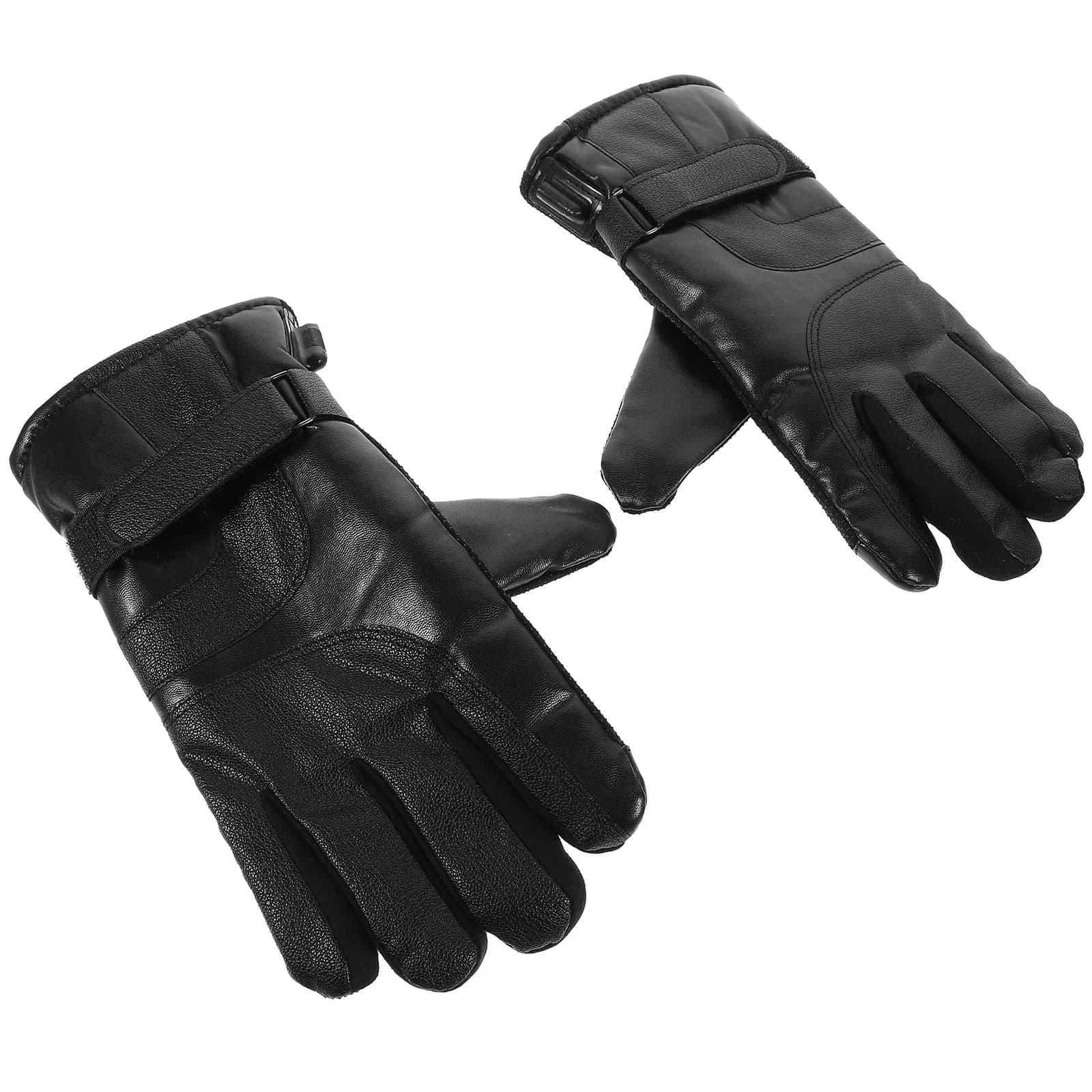 1 pair of winter gloves with electric heating, powered by USB, windproof, hot, for cycling, skiing, skating, camping, winter