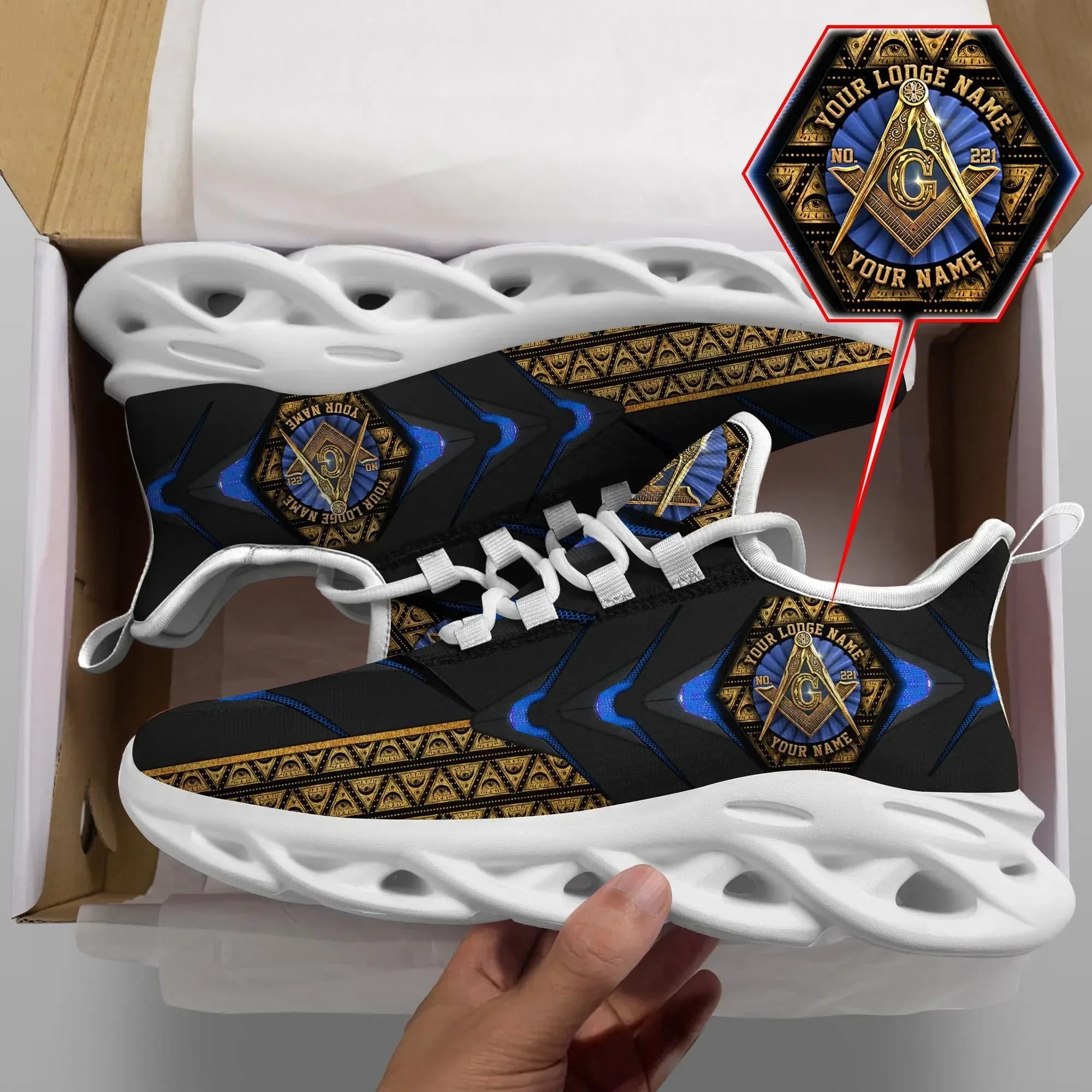 Men's Fashion Running Shoes, Sport Shoes Breathable from Outside, Comfortable Shoes with Personalized Graffiti for Kids