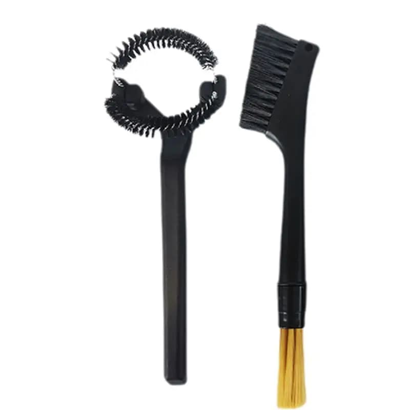 AEE2-Double-Ended Espresso Brush Arc Brush Set Ideal For Coffee Espresso Machine Cleaning Tools