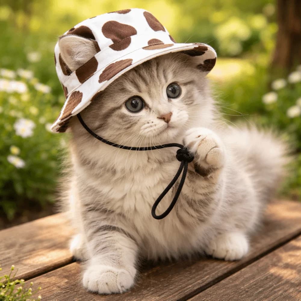 Cappello da Pescatore Regolabile alla Moda per Cani, con Orecchie Esposte, Traspirante, Cappello da Sole per Animali Domestici, Comodo Cappellino da Baseball per Animali Domestici, per Fotografia