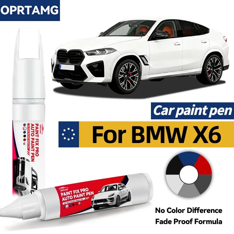 Car paint touch up pen For BMW X6 2008-2025 car care automotive paint repair acrylic paints automotive accessories detailing