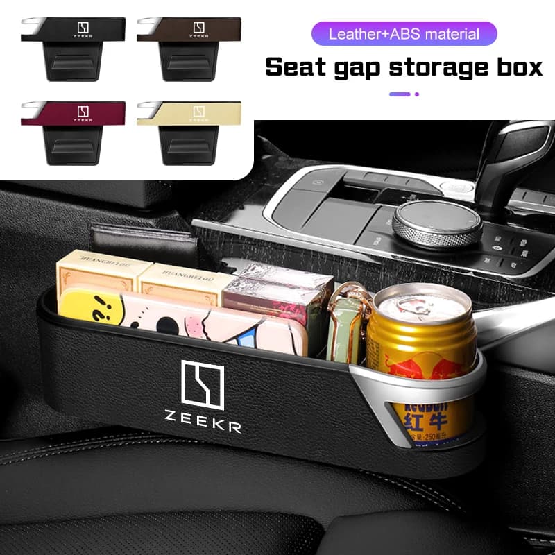 Per Zeekr 001 MIX 009 007 Zeekr X 7X Seggiolino Auto Gap Organizer Scatola di Immagazzinaggio Portabicchieri Accessori Auto Borsa di Immagazzinaggio di Controllo Centrale