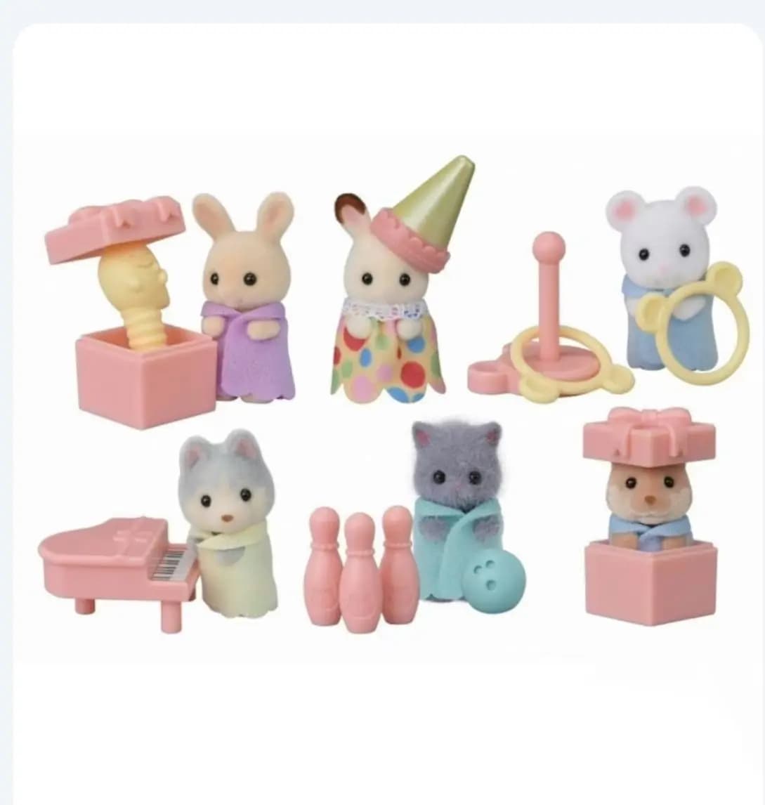 Disponibili: Giocattoli Sylvanian Families, Cucine Giocattolo per Bambine, Miniature per Feste, Blind Bags, Bambole per Bambine, Cibo in Miniatura, Cucina per Bambini
