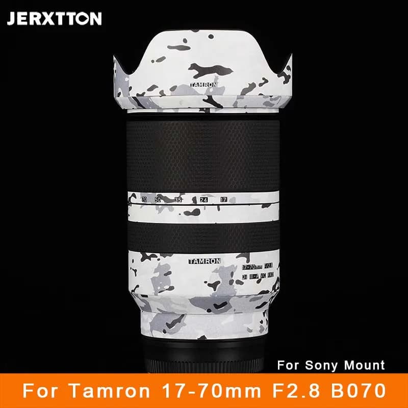 Tamron 17 70 F2.8 3M Vinile Pelle Lente Anti-Graffio Adesivo Protettivo Full Wrap Decalcomanie 17-70mm F2.8 B070 per Sony Mount Camera