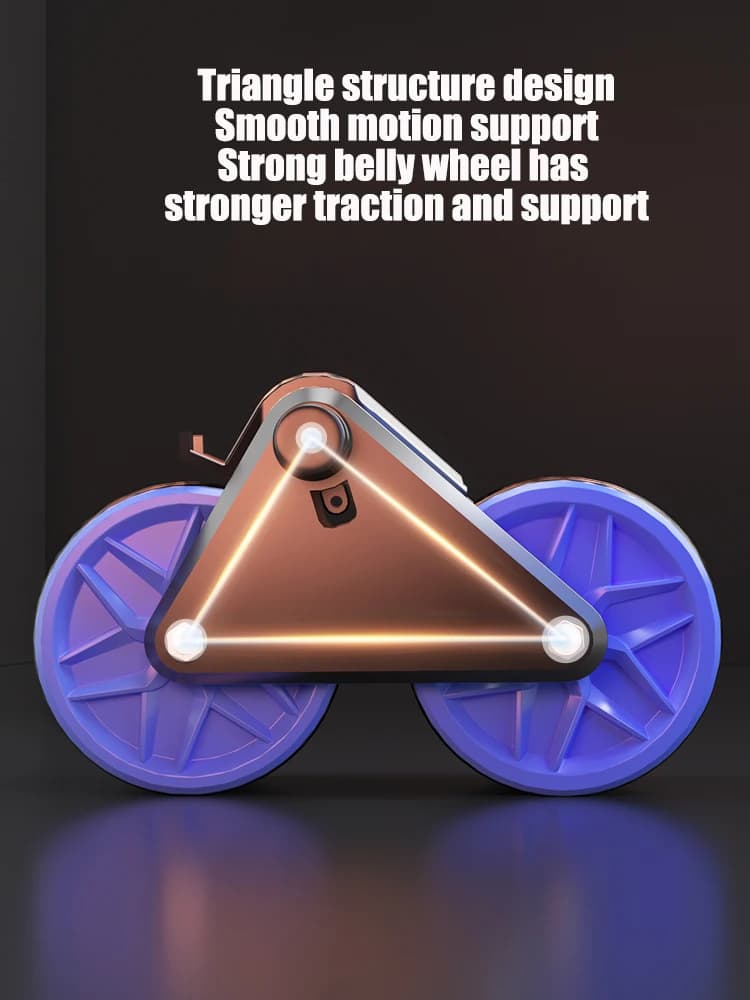 AB Roller for Core Strength Training, Abdominal Muscle Tool with Home Gym Mat