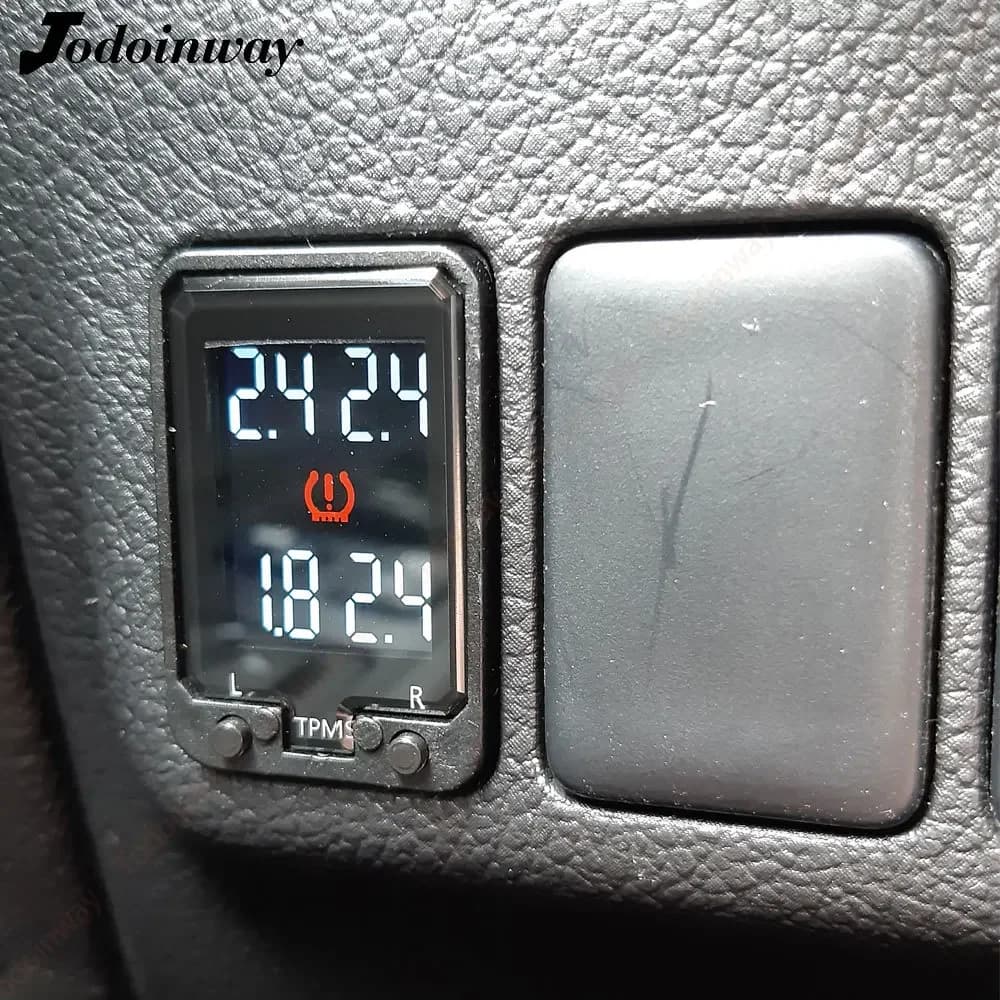 Sistema di monitoraggio della pressione dei pneumatici LCD digitale OBD TPMS Display allarme di monitoraggio della sicurezza per Toyota Corolla 2014 accessori per auto