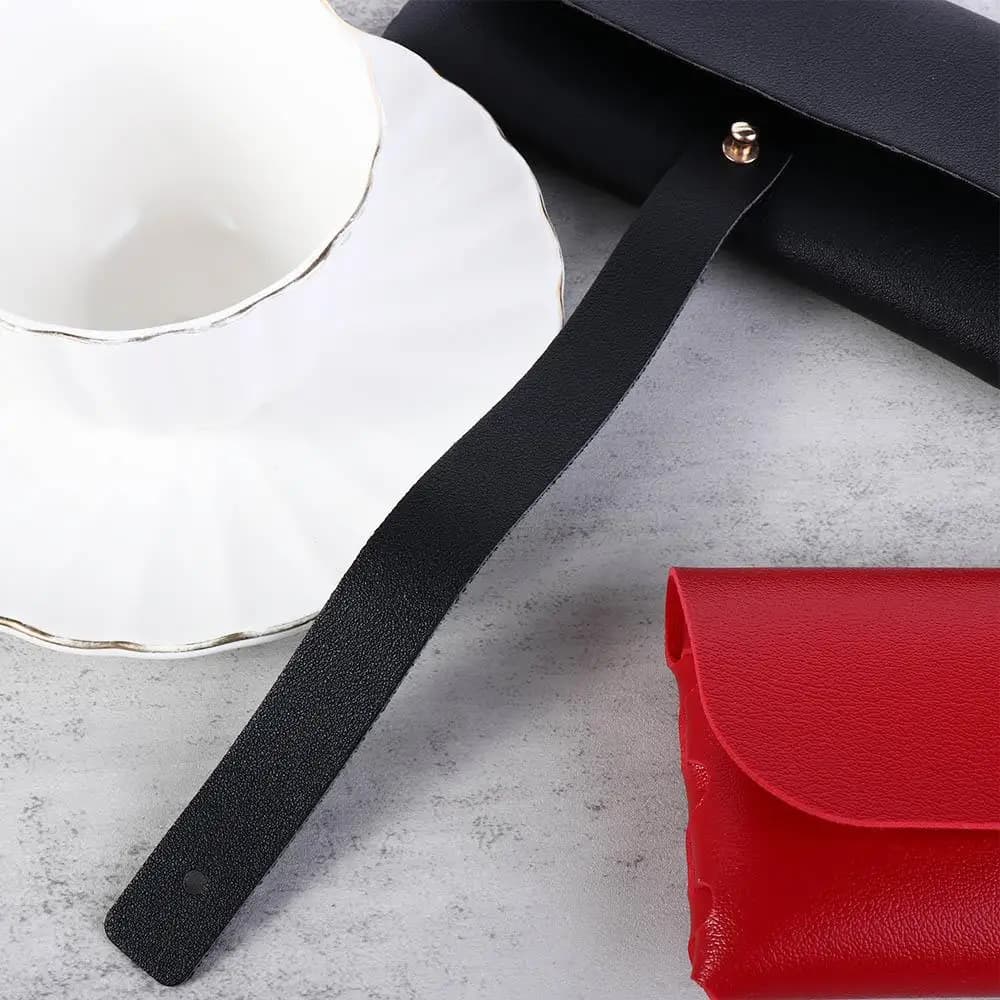 Custodia Morbida Impermeabile Unisex per Occhiali, Scatola Porta Occhiali da Sole in Pelle PU, Borsa Contenitore per Occhiali