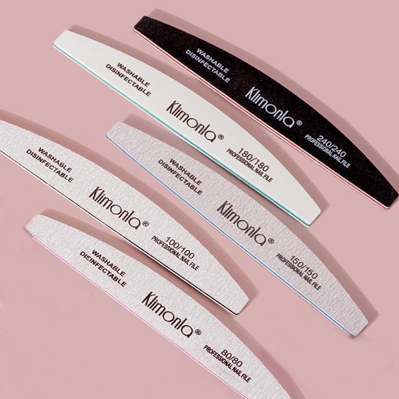 5/10PCS Professional Nail Lime 100 180 EVA Nail Lime thickened Nail Vetrate Paper Nail Polishing Set of Manicure Salon Tools