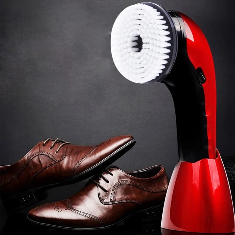 Lucidatore per lucidatura della spazzola per scarpe elettrica automatica portatile tenuto in mano 2 Alimentazione