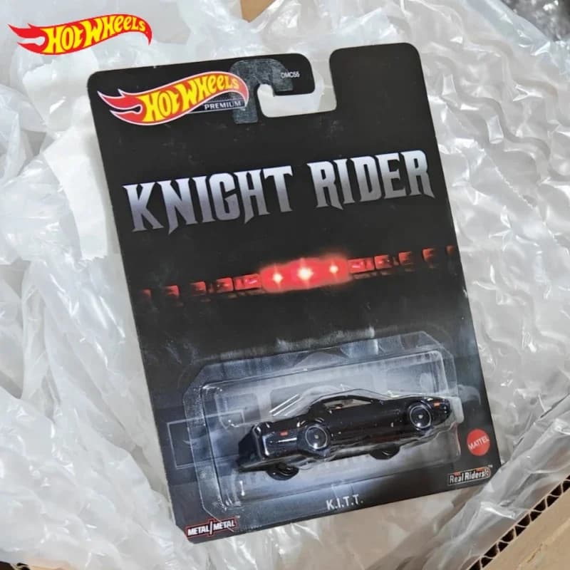 Disponibile Hot Wheels Knight Rider K.I.T.T. Nero # Modellino Auto K.I.T.T Hxd63 in Scala 1/64, Collezione Retrò Pop Culture 83, Modello Diecast K.I.T.T