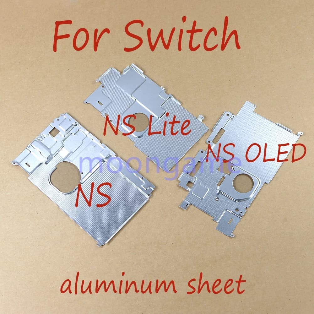 1 pz Dissipatore di calore in alluminio, cover posteriore in metallo, scudo per console Switch NS Lite OLED