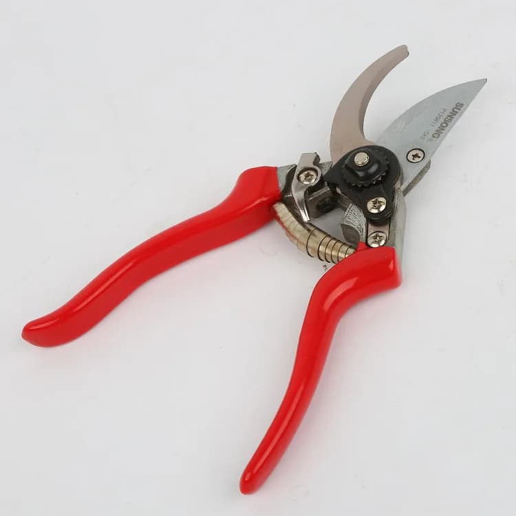 Set of 2 Power Scissors with Aluminium Handle for Fruit Trees, Garden and Garden