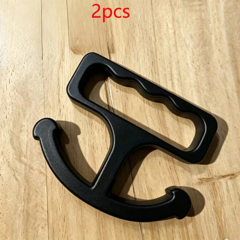2 Practical Plastic Bag Assist Hooks, Plastic Bag Handles, Shopping Bag Handles, Portable Hand Tools, Suitable for Heavy-Duty Multi-Hook Hanging Devices, for Storing Plastic Bags; Portable Handle Design, Non-Slip Comfortable Grip.