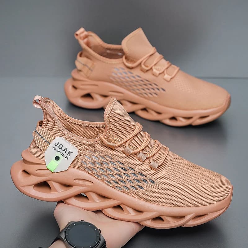 Plus Big Size 49 50 51 52 Sneakers in mesh traspirante Scarpe sportive morbide e confortevoli per passeggiate Corsa Jogging Scarpe da ginnastica Palestra atletica