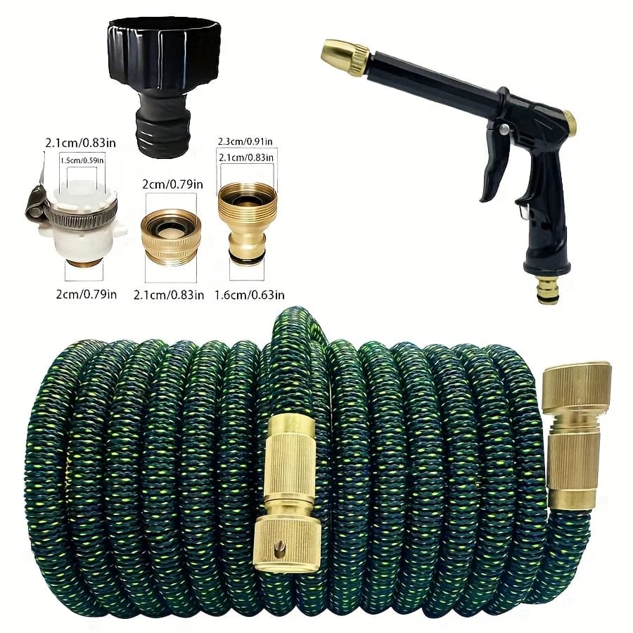 High quality flexible and extendable garden cover, equipped with high pressure pipes, suitable for cleaning cars and garden