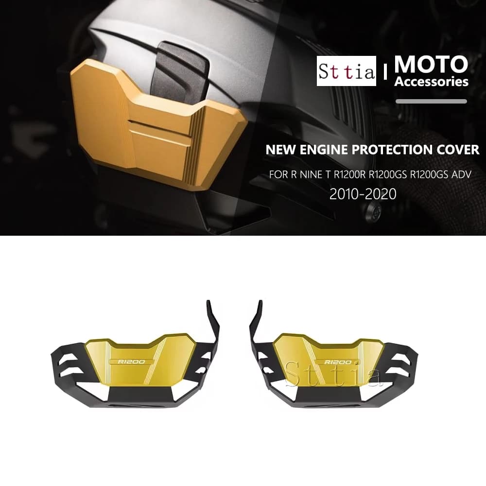 Nuova Protezione Cilindro Moto in Alluminio CNC per BMW R1200 R1200R R1200GS ADV R 1200GS R Nine T Rnine T