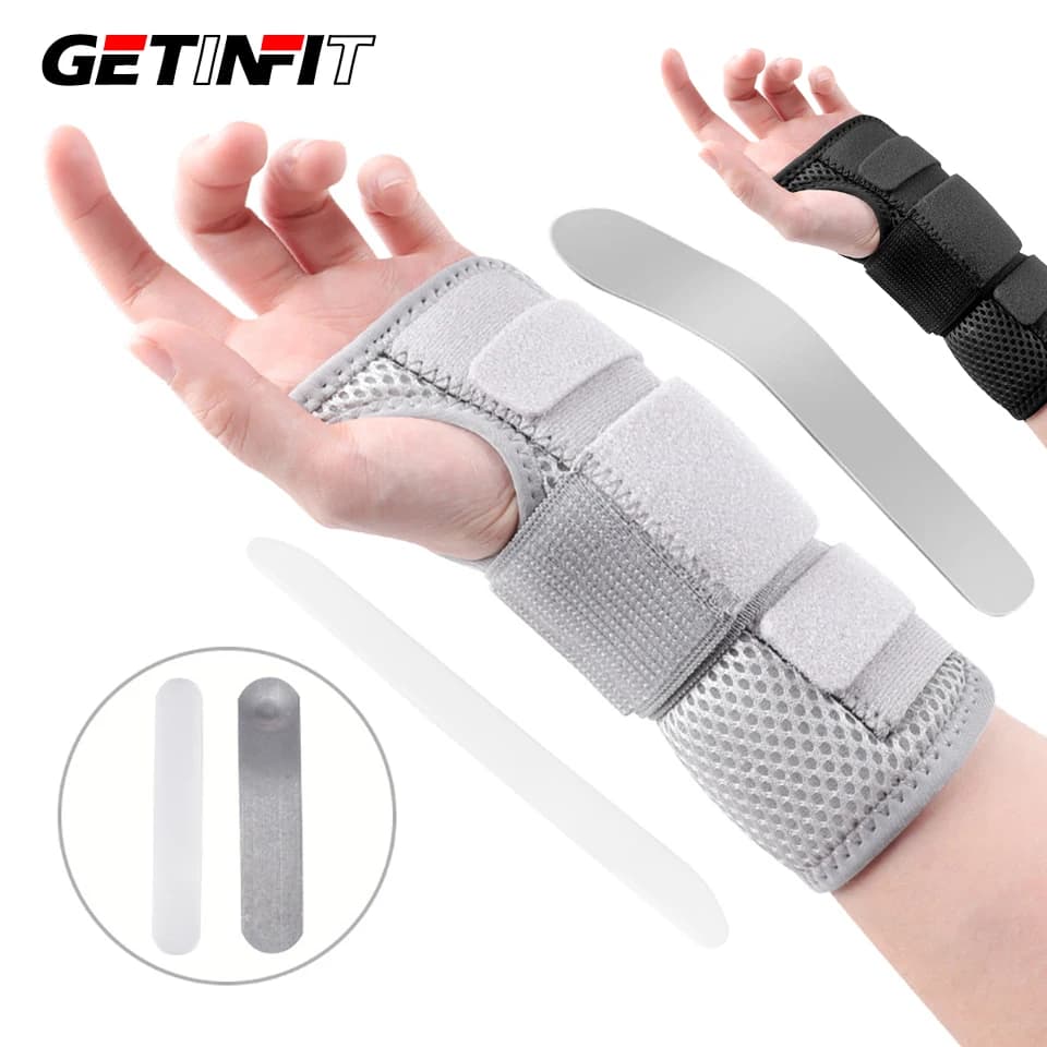 GETINFIT 1 pz protezione per il polso prevenire torsione tendine guaina frattura articolare decompressione tutore protezione cinturino da polso proteggere attrezzatura