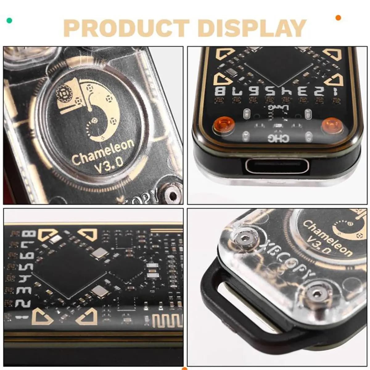 Y69A 2026 Chameleon Ultra V3.0 Lettore di Chip RFID Smart e Duplicatore NFC 125Khz 13.56Mhz + Scheda UID