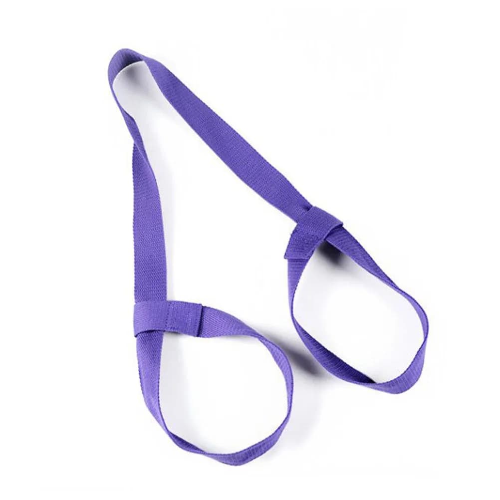 Set di 3 Cinghie Morbide in Cotone per Tappetino Yoga, Regolabili per Tutte le Dimensioni, Soluzione Portatile per il Trasporto Senza Mani