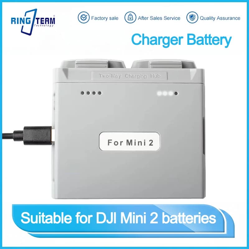 Hub di Ricarica Bidirezionale per Drone DJI Mini 2 SE Serie 4K, Compatibile con Caricabatterie per Drone Mini 2 SE, Accessori Essenziali