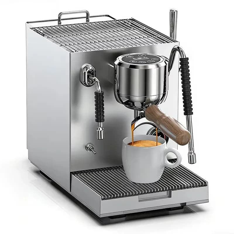 Quick Heating Thermoblock Pump Pressure Latte Cappuccino Coffee Maker Semi Automatic Espresso Machine