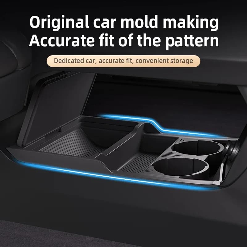 Tappetino Organizzatore in Silicone per Console Centrale e Vano Portaoggetti Inferiore per Haval M6