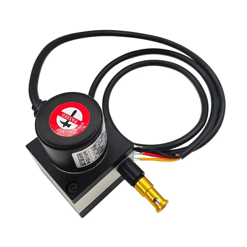 High Accuracy Waterproof Wire Encoder 1-2M Traction cable displacement sensor for linear distance measurement 5-24V
