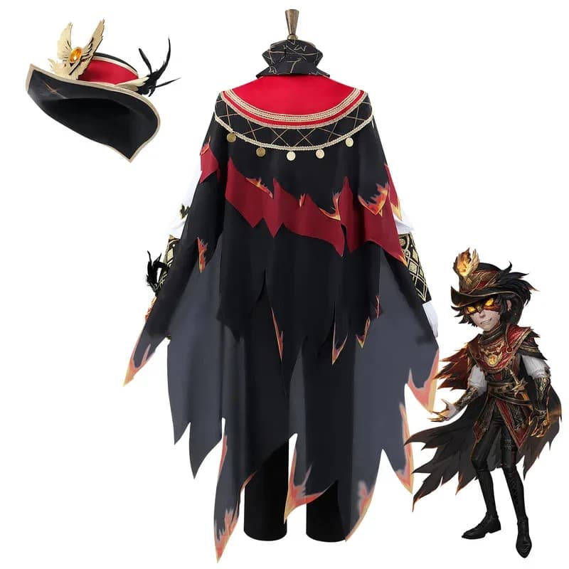 Identity V Prospector Legacy of Goetia RPG How to Play with Clothes Cosplay Costume Two-Dimensional Full Set Vin3;f'6,c;7.y;