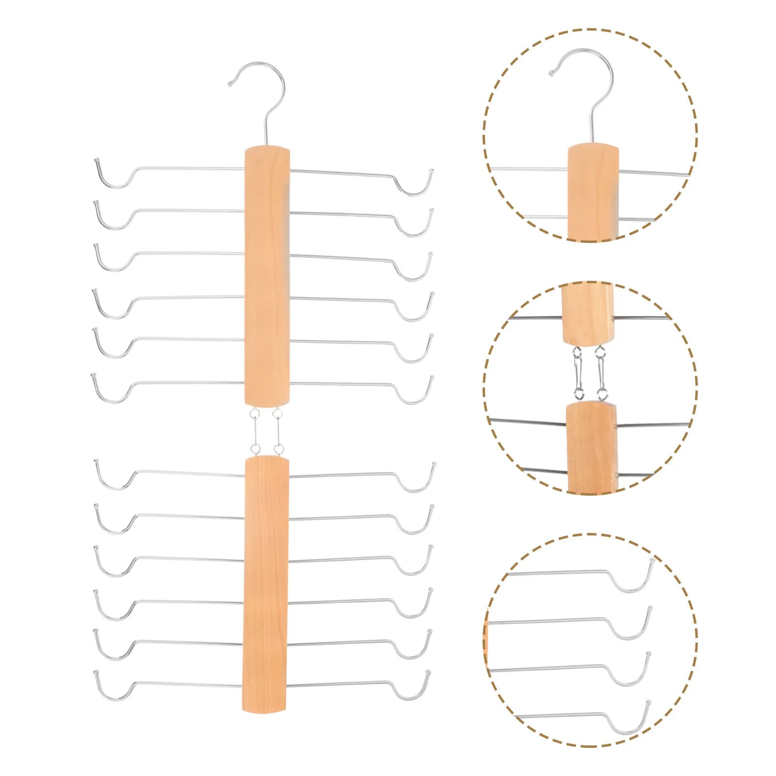 Organizzatore per Armadio, Sistema di Organizzazione per Lingerie e Abbigliamento, Ideale per Canotte