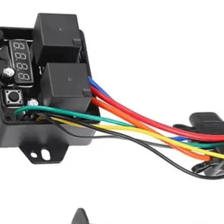 Kit interruttore termostatico digitale 12V per ventola, regolatore di temperatura per sistema di raffreddamento moto e veicoli elettrici